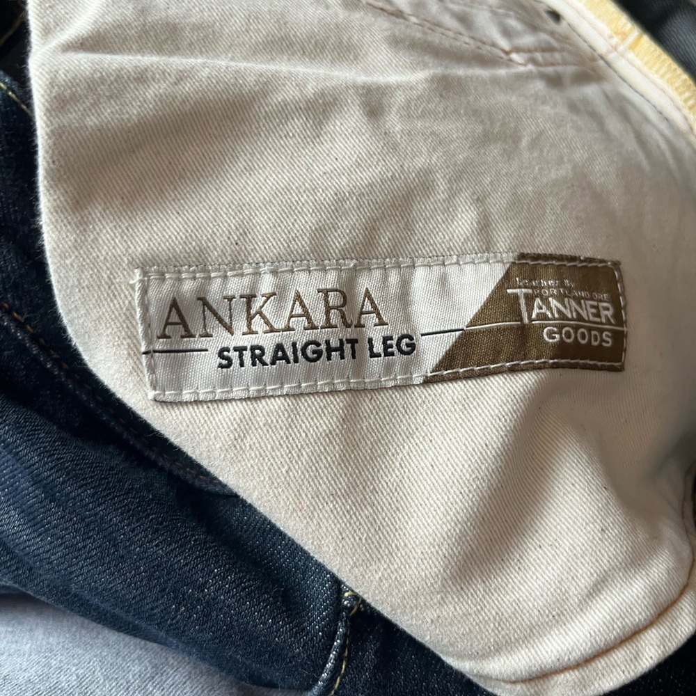 Tellason Ankara Straight Men’s Selvedge Jeans size 32 waist - Picture 10 of 10